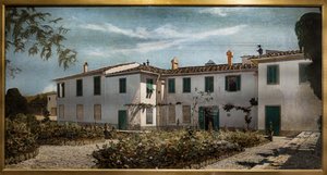 Villa in Toscane door Telemaco Signorini