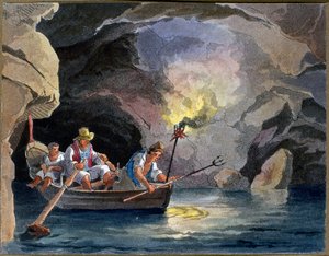 Nachtvissen, ca. 1830 door Teodoro Guglielmo Witting