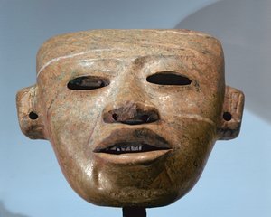 Begrafenismasker, Centrale Hooglanden, Mexico, c.250-550