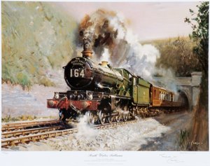 South Wales Pullman, ca.1971 (print) door Terence Cuneo