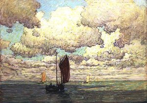 Wolken en boten door Terrick Williams