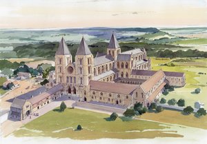 Gisborough Priory, Redcar en Cleveland, ca. begin 15e eeuw, ca. 1995-2005 door Terry Ball