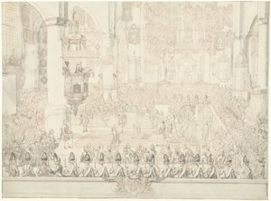Huwelijk van Karel Christiaan van Nassau-Weilburg met prinses Carolina, 1760