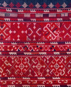 Yao stamstof, Noord-Thailand (textiel)