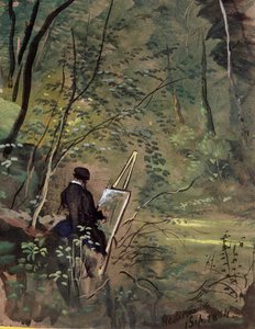 Hestercombe Woods, Somerset 1834