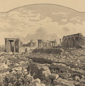 Het Parthenon vanuit het Oosten