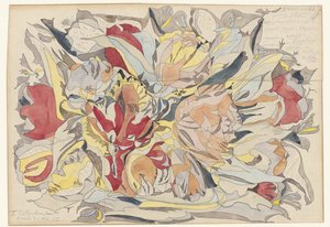 Bloemenmarkt door Theo Colenbrander