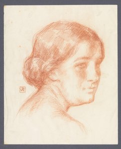 Portret van een onbekende vrouw