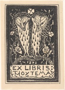 Ex libris van Theo van Hoytema door Theo van Hoytema