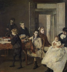 De kinderen van François Van Rysselberghe door Théo van Rysselberghe