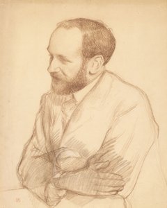 Portret van Henri Gheon, ca. 1903 (krijt op papier)