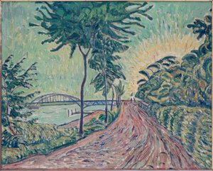 Havelbrug bij Baumgartenbrück door Theo von Brockhusen