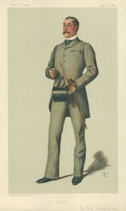 Luitenant-Kolonel Ralph Vivian, Ralph, 21 april 1883, Vanity Fair cartoon door Theobald Chartran