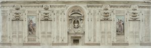 Schets voor de trouwzaal van het stadhuis van Courbevoie: L