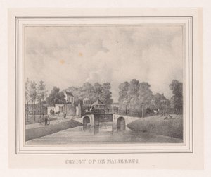 Maliebrug te Utrecht door Theodoor Soeterik (possibly)