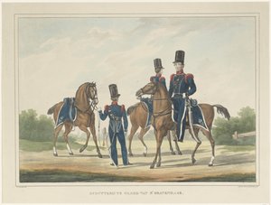 Schutterij te paard van 