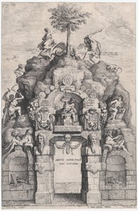 Pompa Introitus...Ferdinand, Austriaci. Antwerpen, 1635 door Theodoor van Thulden