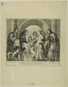 Het huwelijk van Maximiliaan van Oostenrijk met Maria van Bourgondië