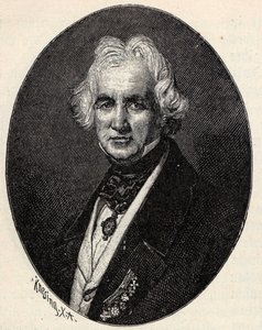 Portret van de beeldhouwer Christian Daniel Rauch 1777-1857