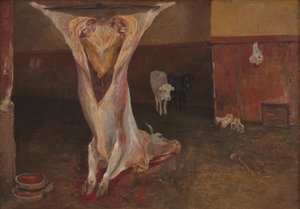 Karkas van een os. Rome door Theodor Philipsen