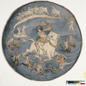 De ontvoering van Europa (schets voor schaal)