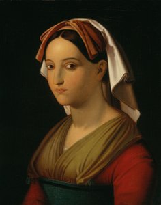 Portret van Vittoria Caldoni door Theodor Rehbenitz