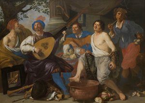 Allegorie van de Vijf Zintuigen