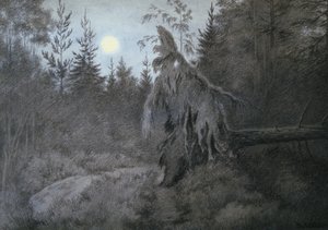 Eng, Kruipend, Ritselend, Druk door Theodor Kittelsen