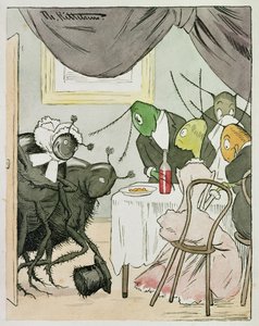 Gênante familiebanden door Theodor Kittelsen