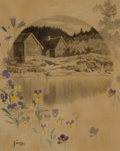 Juni door Theodor Kittelsen