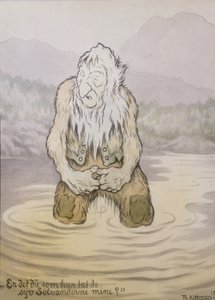 Wie heeft mijn zeven zilveren eenden genomen? door Theodor Kittelsen