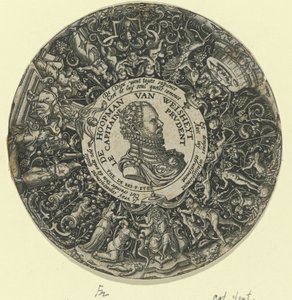 Portret van Willem I, prins van Oranje door Theodor de Bry
