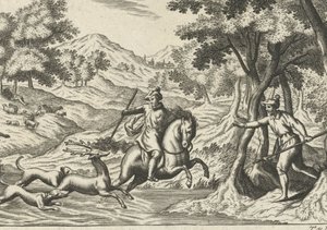 Hertenjacht door Theodor van Merlen (II)