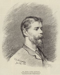 De Heer Ernest Albert Waterlow door Theodore Blake (after) Wirgman