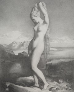 Venus Anadyomène door Théodore Chassériau