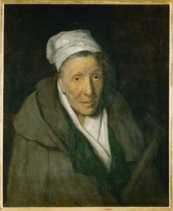 La folle monomane du jeu - Vrouw met gokwaanzin ... door Theodore Gericault