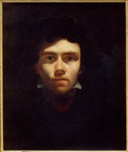 Portret van de schilder Eugene Delacroix (1798-1863)