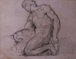 Zittende figuur