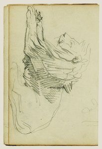 Zittende leeuw door Theodore Gericault