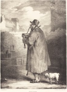 De Fluitspeler door Theodore Gericault