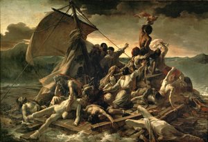 Het vlot van de "Medusa" ...