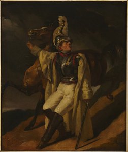 De gewonde kurassier door Theodore Gericault