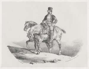Een postiljon of De twee ingespannen paarden (A Postilion or The Two Harnessed Horses)