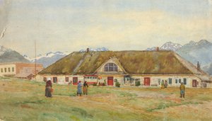 Oude Russische handelspost, Sitka, ca. 1880-1914