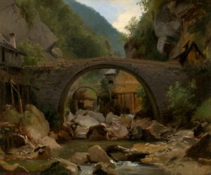 Bergstroom in de Auvergne