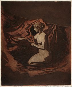 Gloed van de sintels door Theodore Roussel