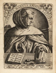 Albertus Magnus door Theodore de Bry