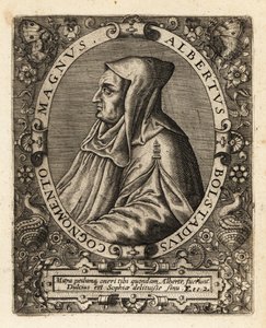 Albertus Magnus, Duitse katholieke bisschop. door Theodore de Bry