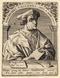 Joachim von Watt, Zwitserse humanist door Theodore de Bry