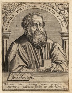 Johann Forster door Theodore de Bry